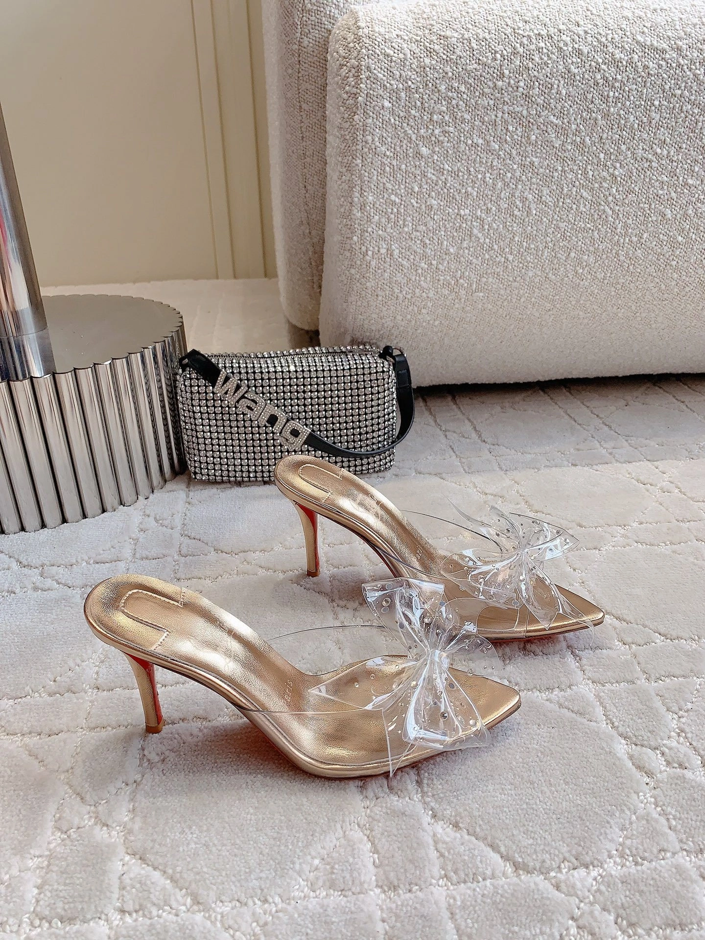 COCO-- 8ou2ou sheepskin heel-height:7.5cm 3colour item:D-X158L2099-3T
